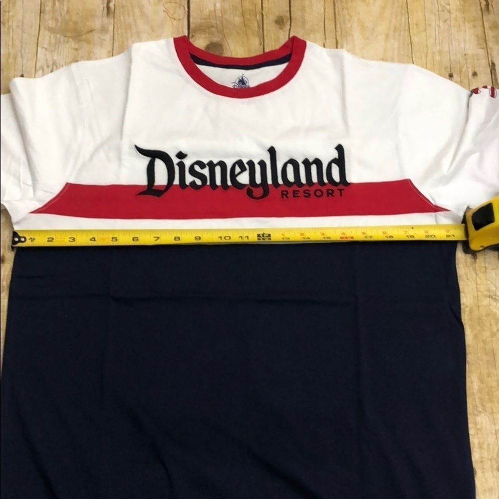 NWT Disney Parks Disneyland Americana Ringer Tee M - Picture 10 of 10